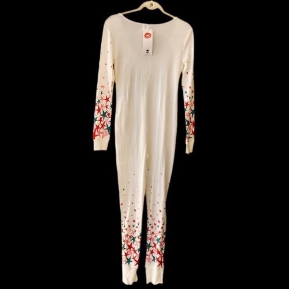 Wildfox Couture Size S Star Girl Stay in One Piece Pajama Jumpsuit - Picture 6 of 9
